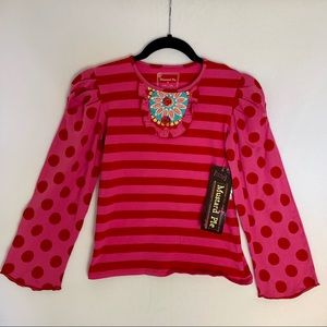 Brand new Mustard Pie long sleeve tee.